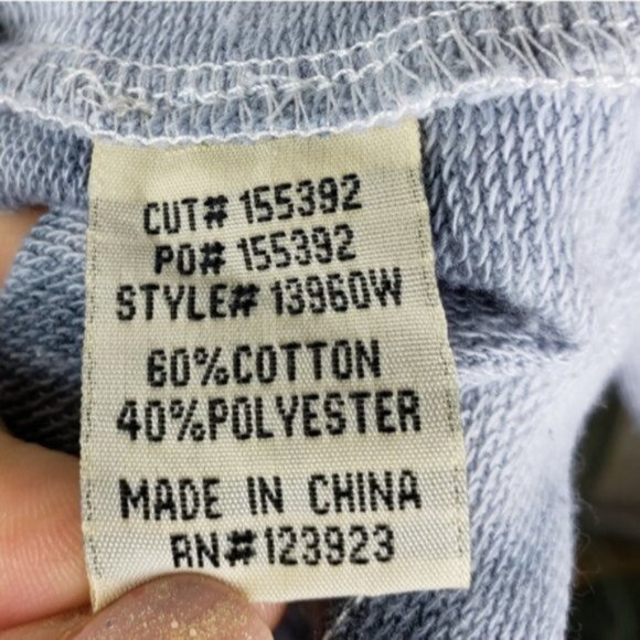 XCVI Wearables Lagenlook Tie Dye Print Tunic Top Sweatshirt V-neck size Large - Picture 9 of 13